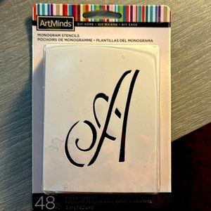 48 piece stencil set